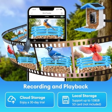 Smart Bird Feeder Camera - AI Species Identification