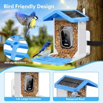 Smart Bird Feeder Camera - AI Species Identification