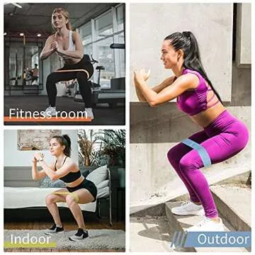 4EverShape Booty Bands - Anti-Slip Resistance Bands for Workouts