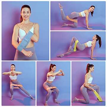 4EverShape Booty Bands - Anti-Slip Resistance Bands for Workouts