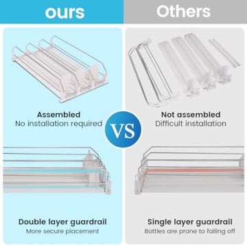 BingoHive Automatic Soda Can Organizer holds 15 cans