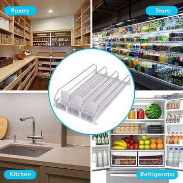 BingoHive Automatic Soda Can Organizer holds 15 cans