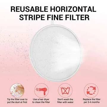 MelodySusie Nail Dust Collector with Powerful Suction