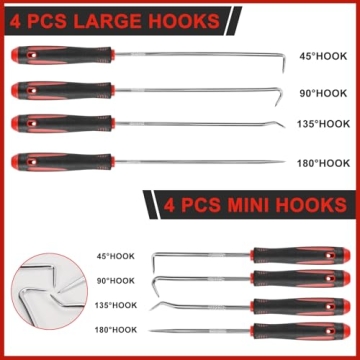 Rxoyosk Precision Pick Set - 8 Piece for Easy Removal