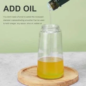 undersary Oil Spray Bottle 2 in 1 Oil Dispenser and Oil Sprayer -15.5oz/460ML Oil Sprayer For Cooking,Salad,Barbecue,Frying (Green)