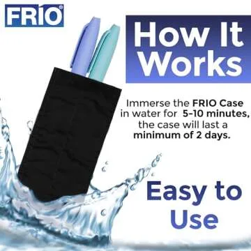 FRIO DUO Insulin Cooler Wallet - Keep Medication Cool for 45+ Hours Insulin Bag - Perfect for Travel...