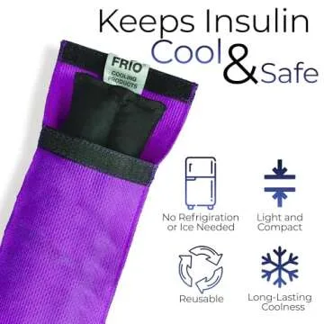 FRIO DUO Insulin Cooler Wallet - Keep Medication Cool for 45+ Hours Insulin Bag - Perfect for Travel and Everyday Use
