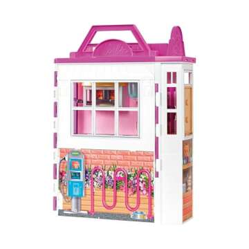 Barbie Cook 'n Grill Restaurant Set with Doll & 30+ Pieces