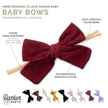 Parker Baby Girl Headbands & Bows - Assorted 10 Pack