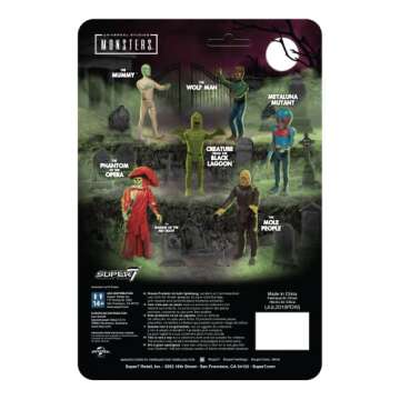 Super7 Universal Monsters Creature from The Black Lagoon - 3.75" Universal Monster Movies Action Figure Classic Movie Collectibles and Retro Toys