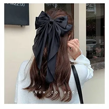 Elegant Long Tail Bow Hair Ties - Perfect for All Occasions