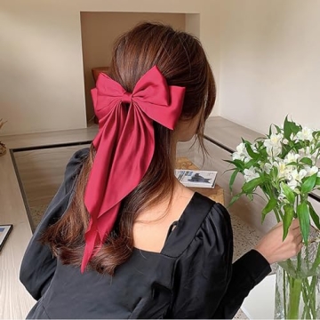 Elegant Long Tail Bow Hair Ties - Perfect for All Occasions