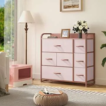 Stylish YITAHOME 7-Drawer Fabric Dresser for Any Room