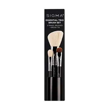 Sigma Travel Essential Trio Brush Set for Perfect Makeup