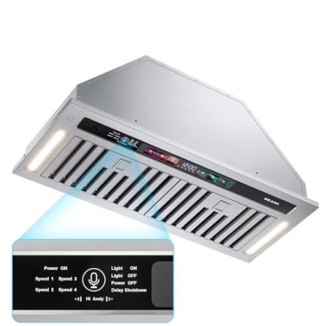BRANO Range Hood Insert with Smart Control, 900 CFM