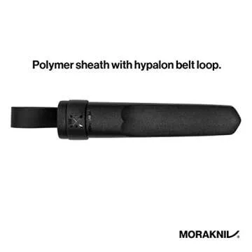 Morakniv Garberg Stainless Steel Full-Tang Fixed-Blade Survival Knife With Sheath, 4.3 Inch