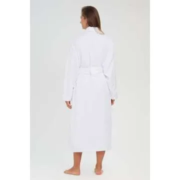 Luxury MONARCH Plush Lined Microfiber Bath Robe for All