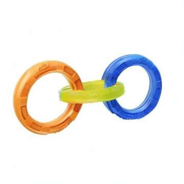 Nerf Dog Multi-Ring Tuff Tug Toy for Medium/Large Dogs
