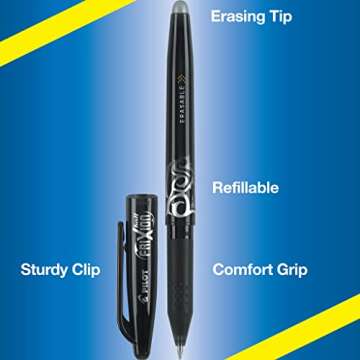 Pilot FriXion Ball Erasable Pens - Smooth & Refillable