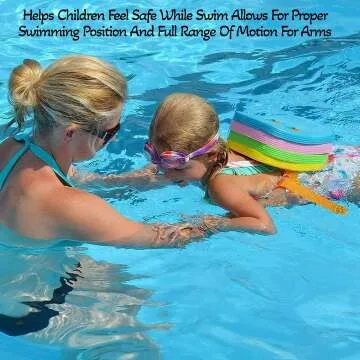 Adjustable Swim Bubble Back Float Trainer for Kids