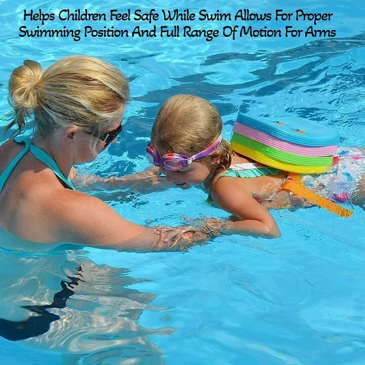 Adjustable Swim Bubble Back Float Trainer for Kids