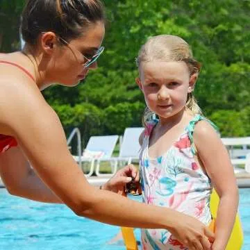 Adjustable Swim Bubble Back Float Trainer for Kids
