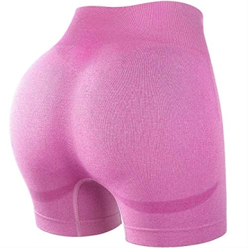 Kimmery Exercise Shorts for Women Workout Athletic Gym Short Pants Seamless Summer Tummy Control Rec...