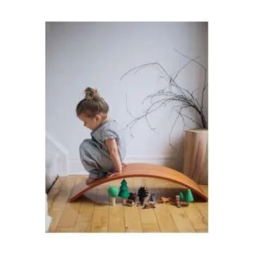 Kinderfeets Kinderboard for Toddlers and Kids - Bamboo Balance Board