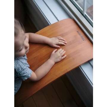 Kinderfeets Kinderboard for Toddlers and Kids - Bamboo Balance Board