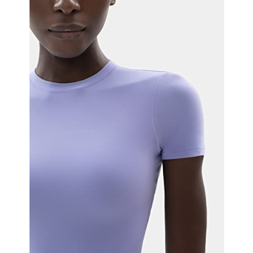 PUMIEY Women's Crew Neck Bodysuit - Stylish & Comfortable