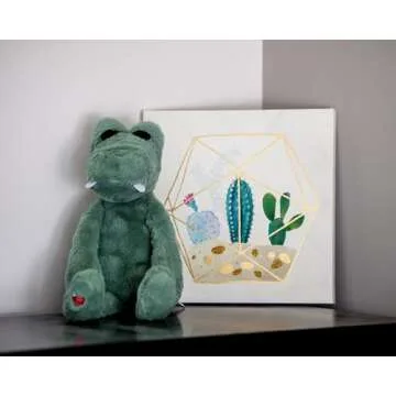 MBHB Digital Voice Recorder Animal w/20 Second Recorder, Dictaphone to Capture Baby's Heartbeat During Pregnancy + Ultrasound, Not a Medical Device, Vintage Crocodile