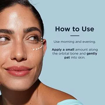 Rejuvenating Eye Cream, Brighten Me by FRE Skincare - Anti-Aging Smoothing Under Eye Cream for Dark Circles, Wrinkles & Puffiness - Vegan & Paraben-Free, All Skin Types