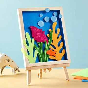 Juvale 8x10 Unfinished Wood Canvas Boards - 6 Pack