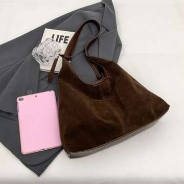 Stylish Brown Hobo Bag - Perfect Fall Tote for Women 2024