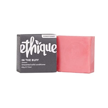 Ethique Solid Conditioner Bar for sensitive Scalps - In The Buff Unscented - Vegan, Eco-Friendly, Pl...