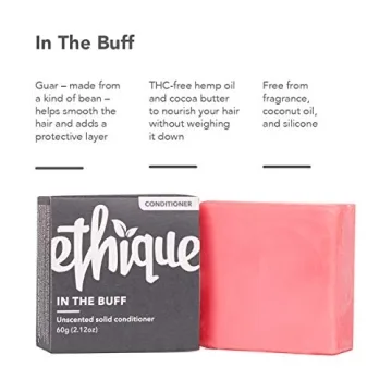 Ethique Unscented Conditioner Bar for Sensitive Scalps