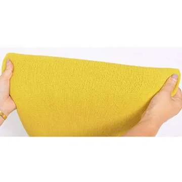 Wander Agio Women's Warm Long Shawl Winter Warm Large Scarf Pure Color Black