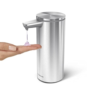 touch-free simplehuman soap dispenser - hygienic design