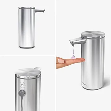 touch-free simplehuman soap dispenser - hygienic design