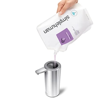 touch-free simplehuman soap dispenser - hygienic design
