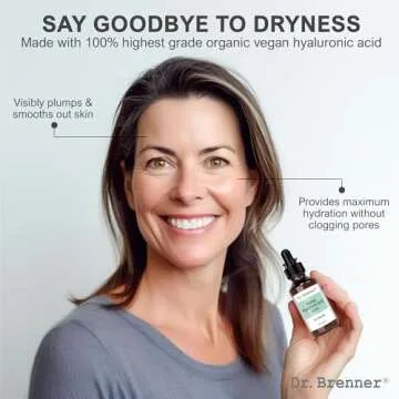 Hyaluronic Acid Serum With Vitamin B5 - 2 oz Hydrating