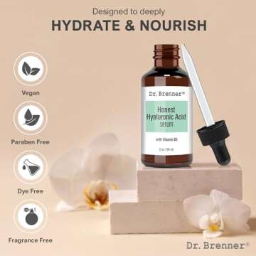 Hyaluronic Acid Serum With Vitamin B5 - 2 oz Hydrating