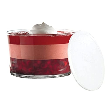 Anchor Hocking Trifle Bowl with Lid - 104 oz