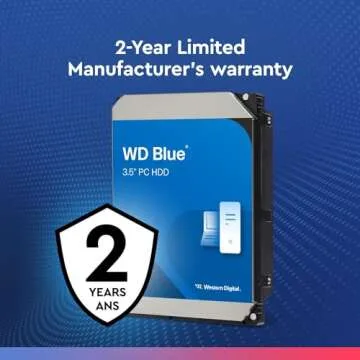 Western Digital Blue 1TB HDD - Fast, Reliable Storage