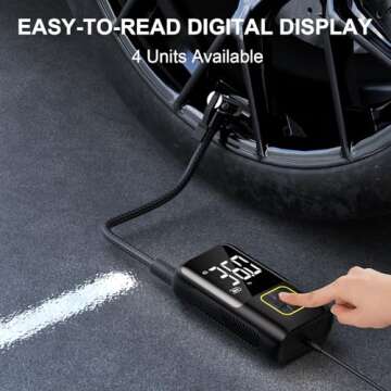 Portable Air Compressor Tire Inflator 150 PSI