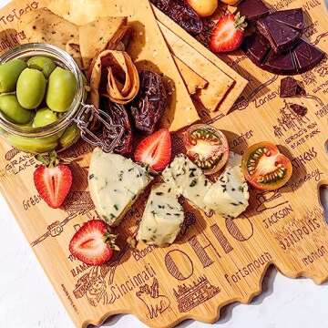 Totally Bamboo Ohio State Cutting Board - Unique Gift Ideas