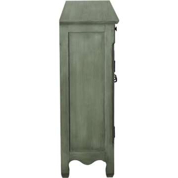 Coaster Home Furnishings Madeline 3-Door Accent Cabinet Antique Green
