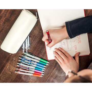 Pentel EnerGel XM BL77 Gel Ink Pens - 12 Color Pack