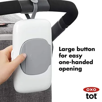 OXO Tot On-The-Go Wipes Dispenser Compact Moisture-Locking