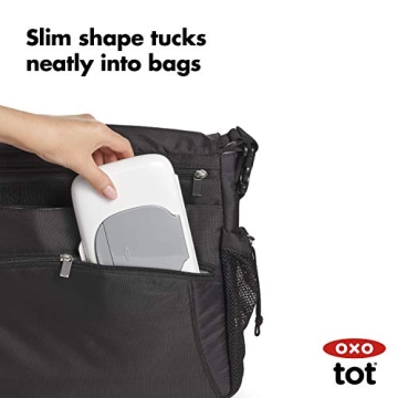 OXO Tot On-The-Go Wipes Dispenser Compact Moisture-Locking